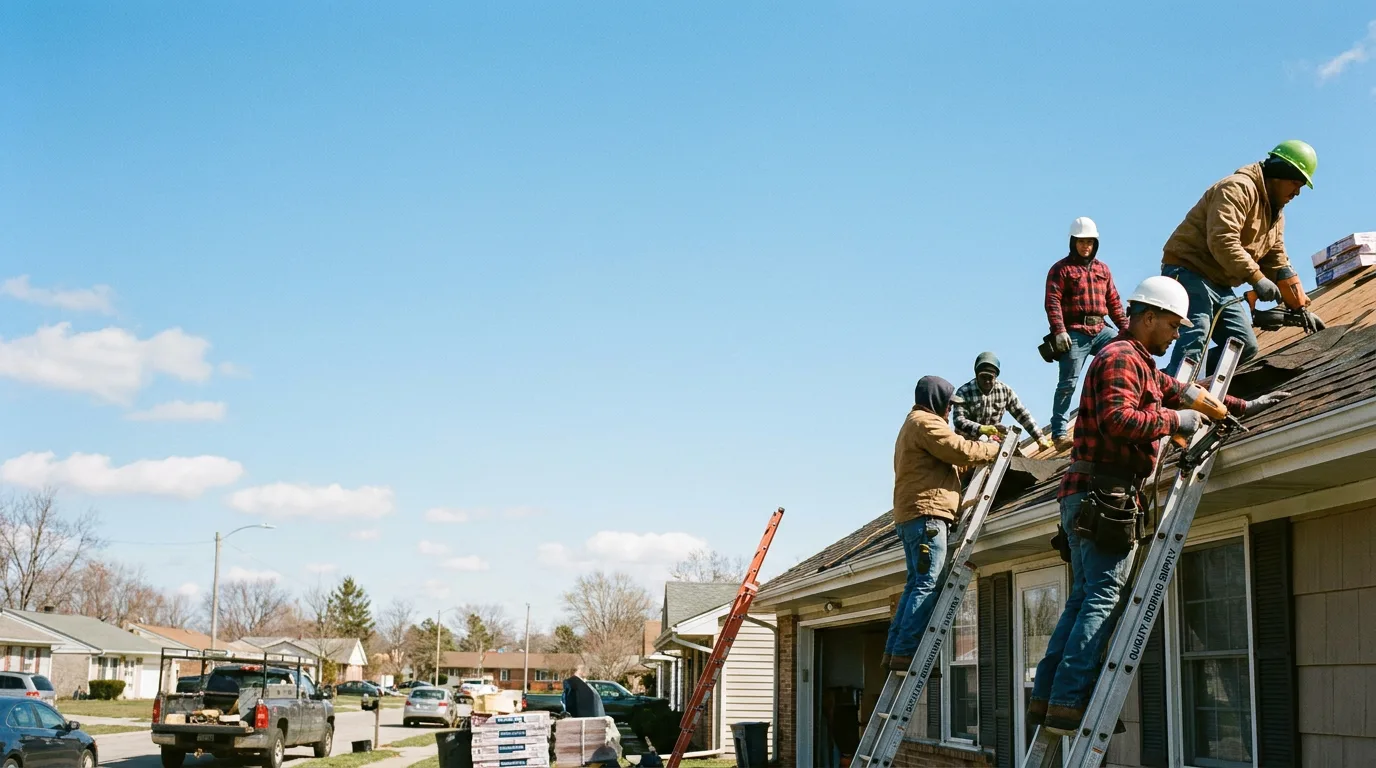 Roofing in Sanford, MI near me